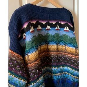 Kaislakerttu Hand-Knit Sweater from Finland!